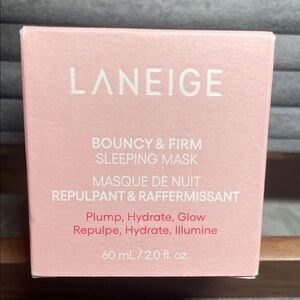 LANEIGE Bouncy & Firm Pink Sleeping Mask